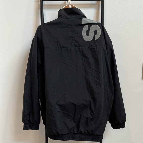 ADIDAS Womens Essentials Authentic Track Wind Breaker Jacket ActiveWear Size M - Picture 8 of 10